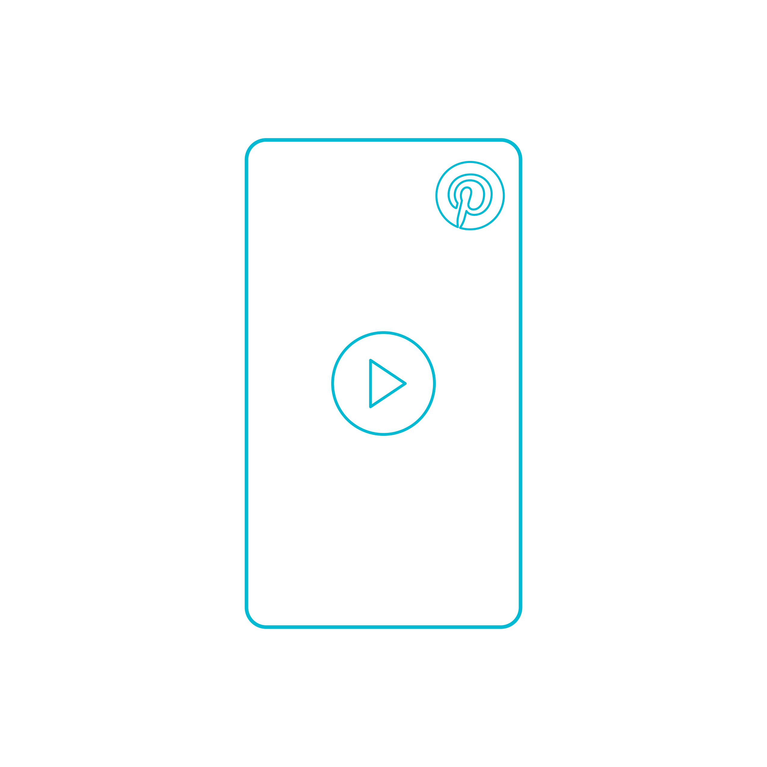Digital Pinterest Pin Vertical Video Sketch Clean Outline Svg Vector Free Vectors